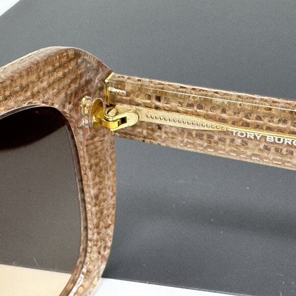 Tory Burch Sunglasses Frame Scratched Lenses TY 7127 Orange/clear main image 9